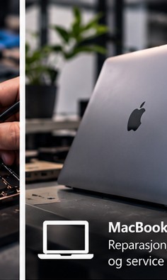 MacBook under service